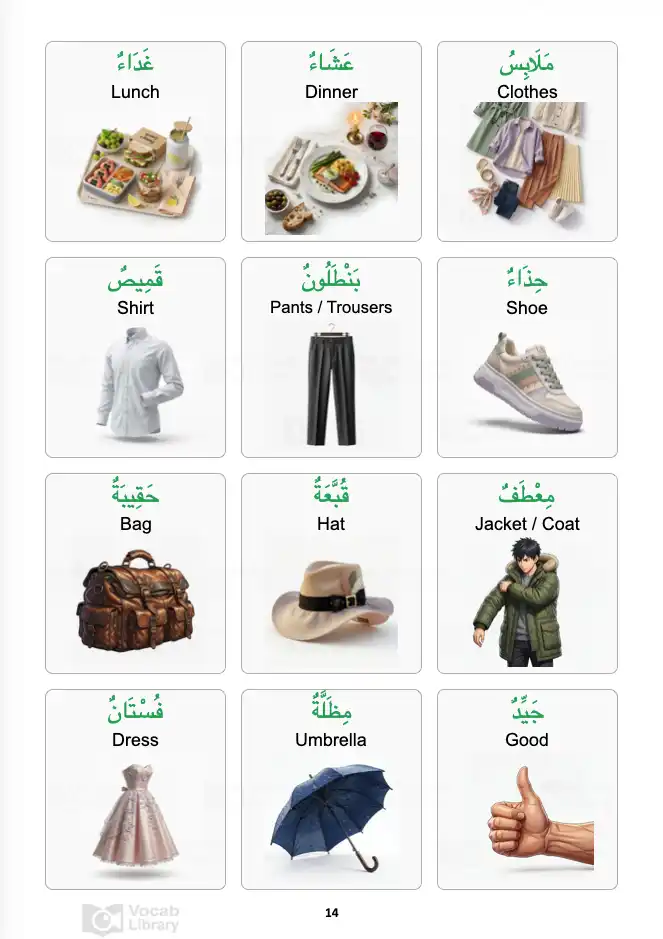 Clothing and Meals